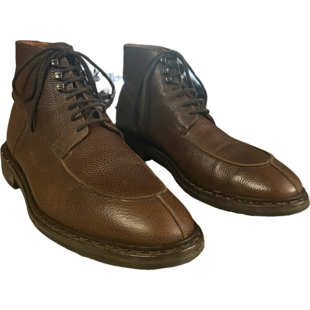 Suitsupply High Leather Boots Size 9 Euro 42